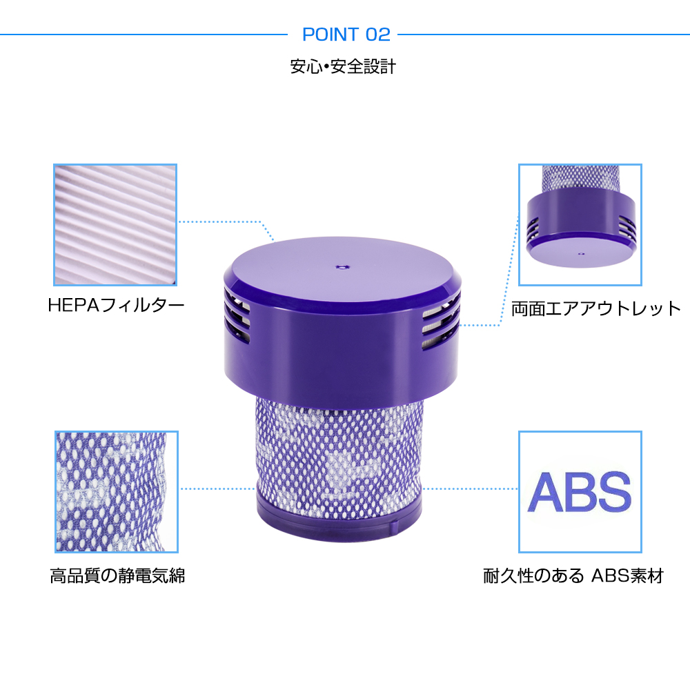 ダイソン掃除機フィルター 
